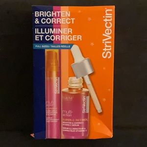 💥SALE💥Strivectin Brighten & Correct Super C Retinol Serum and Eye DUO NEW NIB